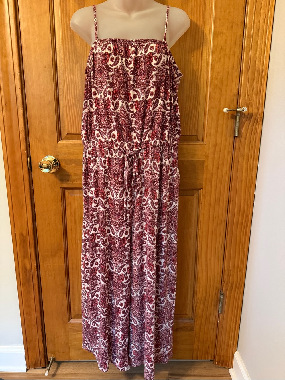Maurices Pink Paisley Print Top
